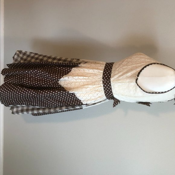 SALE!!!!! NWT Multi Print Dress with Bow Detail - Picture 2 of 5